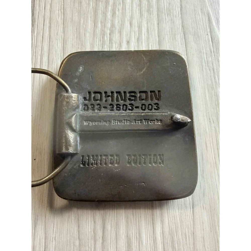 Johnson Wyoming Studio Art Works James Lind Belt Buckle